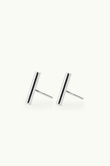 Bar Earrings Silver