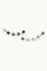 Star Line Earrings Silver