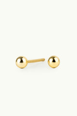 Small Bubble Earrings Gold