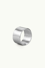 12mm Plain Ring Silver