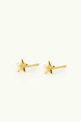 Little Star Earrings Gold
