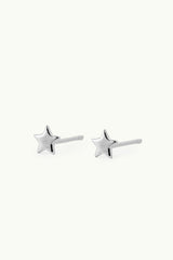 Little Star Earrings Silver