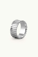 Groovy Ring Silver