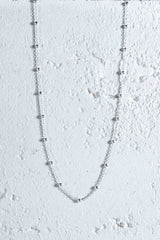 Bubble Gap Bubble Necklace Silver