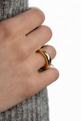 Oval Ring Gold
