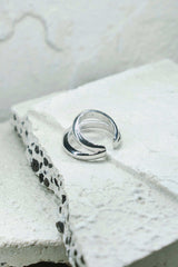 Couple Ear Cuff Silver