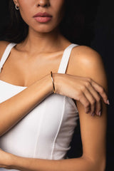 Imperfect Plain Cuff Bracelet Gold
