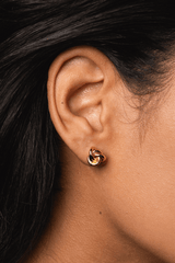Knot Earrings Gold