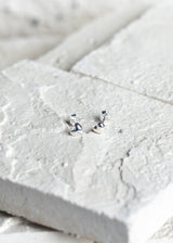 Little Heart Stud Earrings Silver