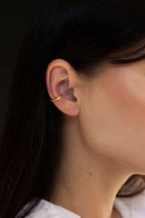 Molten Ear Cuff Gold