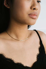Snake Chain Necklace Gold