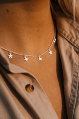 Star Necklace Silver