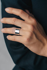 12mm Plain Ring Silver