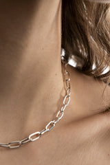 Link Chain Necklace Silver
