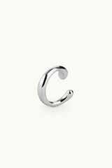 Irregular Ear Cuff Silver