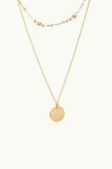 Double Necklace Gold