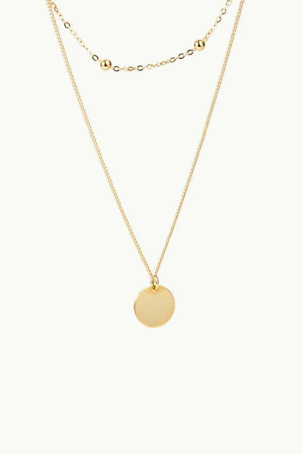 Double Necklace Gold