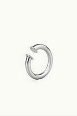 Big Hoop Ear Cuff Silver
