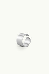 6mm Flat Ear Cuff Silver