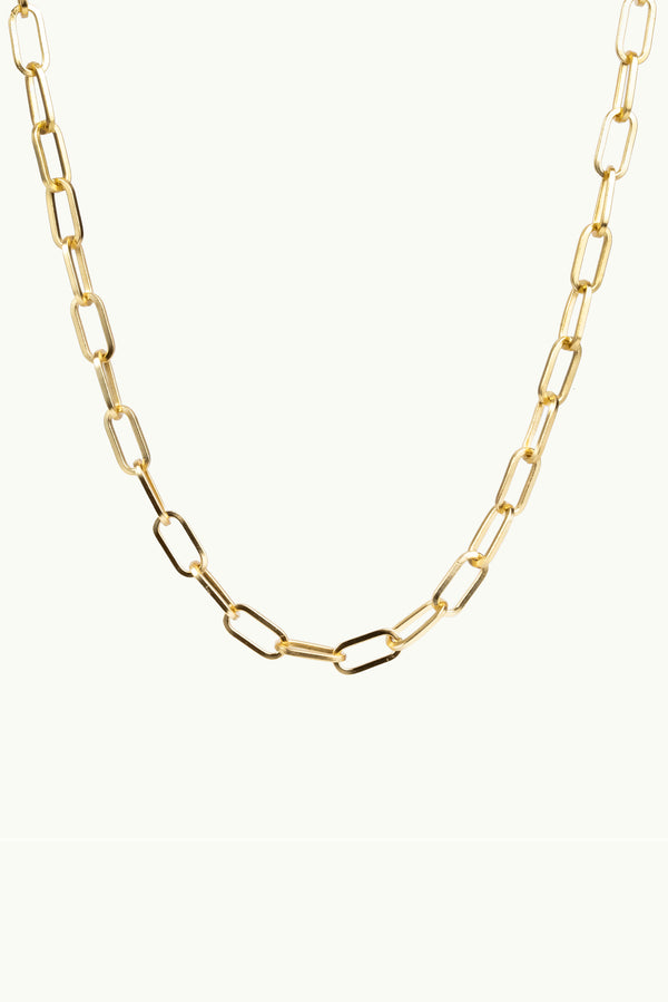 Link Chain Necklace Gold