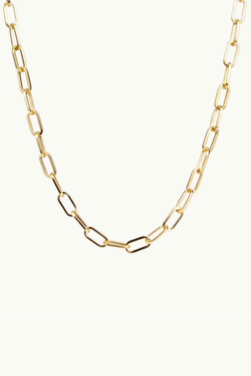Link Chain Necklace Gold