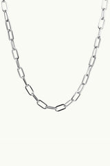 Link Chain Necklace Silver