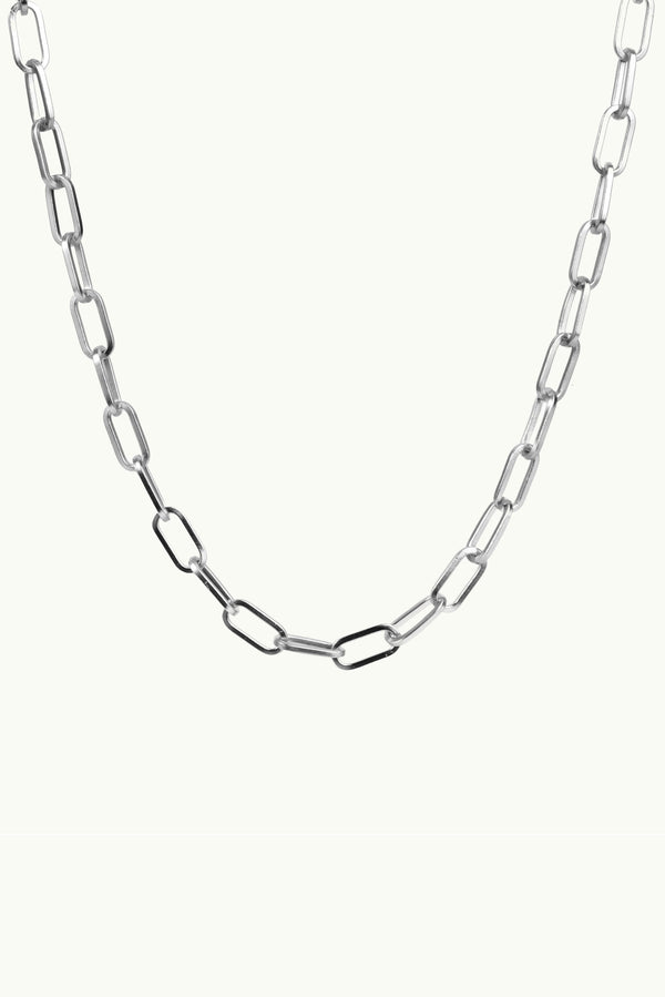 Link Chain Necklace Silver
