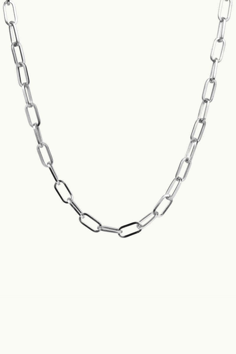 Link Chain Necklace Silver