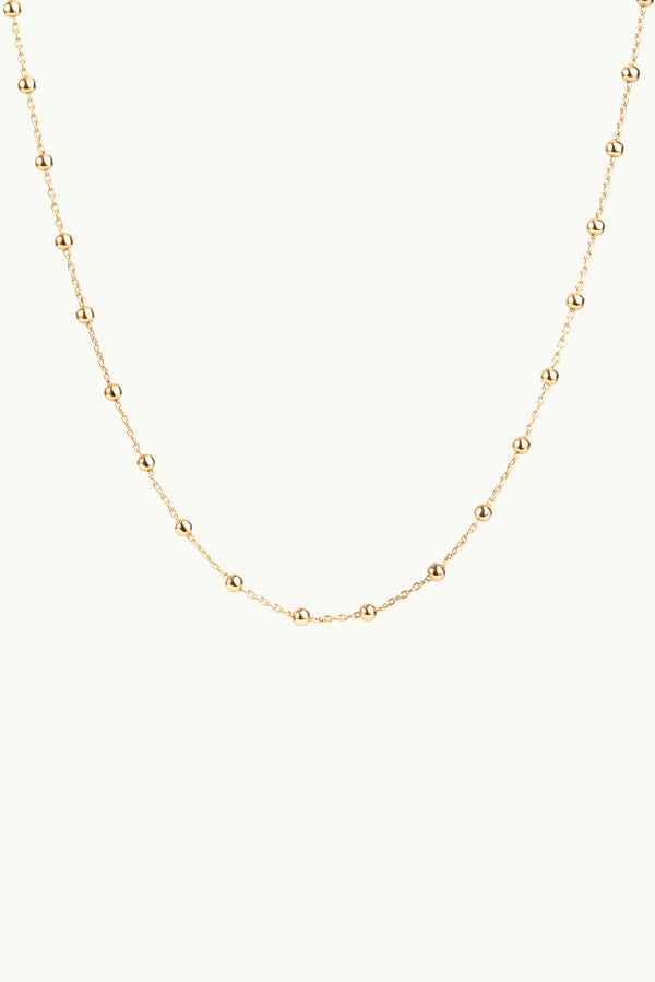 Bubble Gap Bubble Necklace Gold