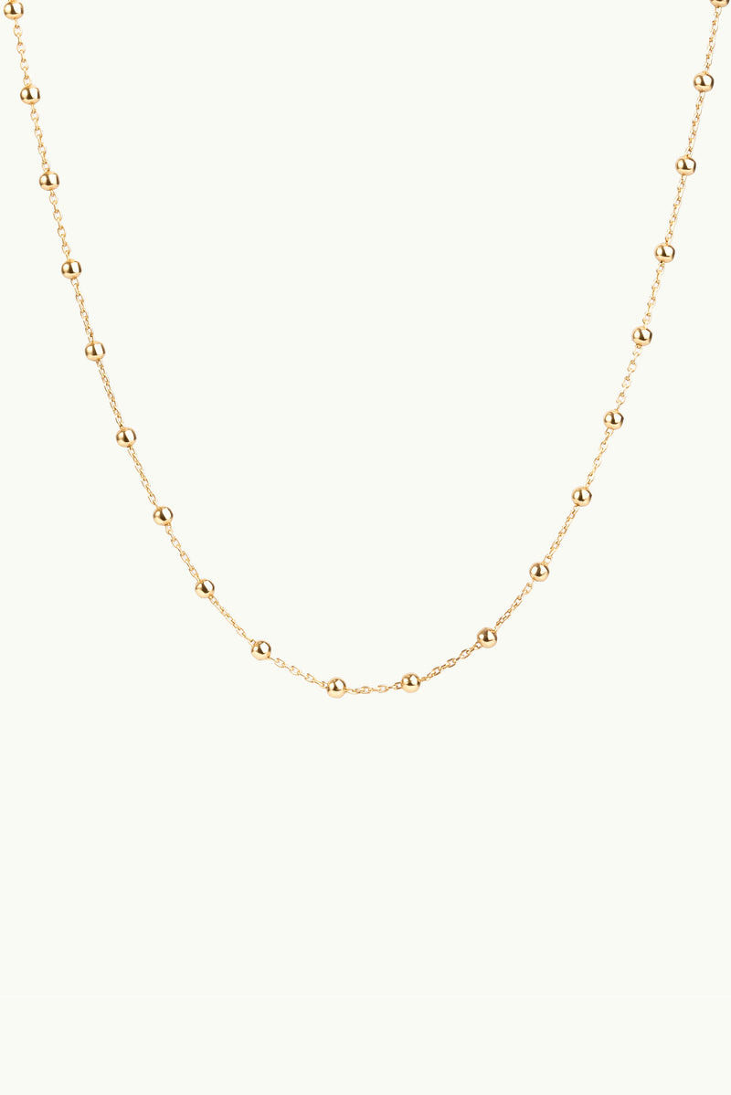 Bubble Gap Bubble Necklace Gold