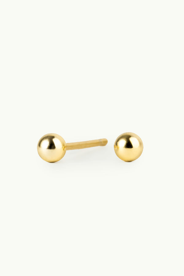 Small Bubble Earrings Gold
