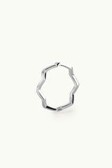 Wavy Ring Silver