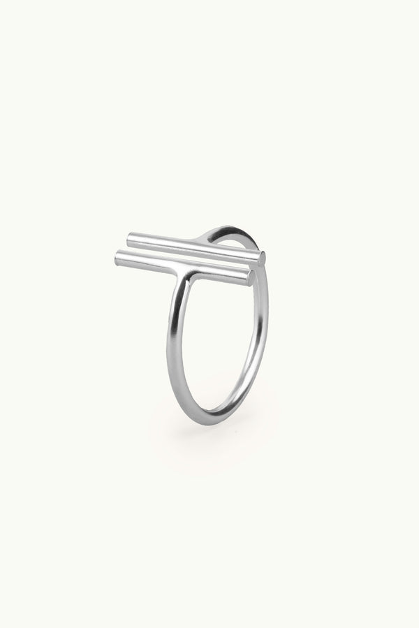Twins Multisize Ring Silver