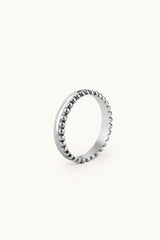 Bubble Crown Ring Silver