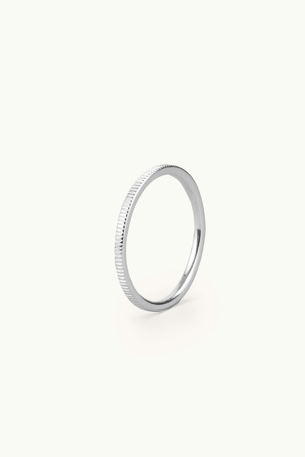 Little Gear Ring Silver
