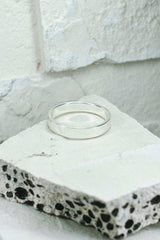 4mm Plain Ring Silver