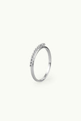 Bubble On Top Ring Silver