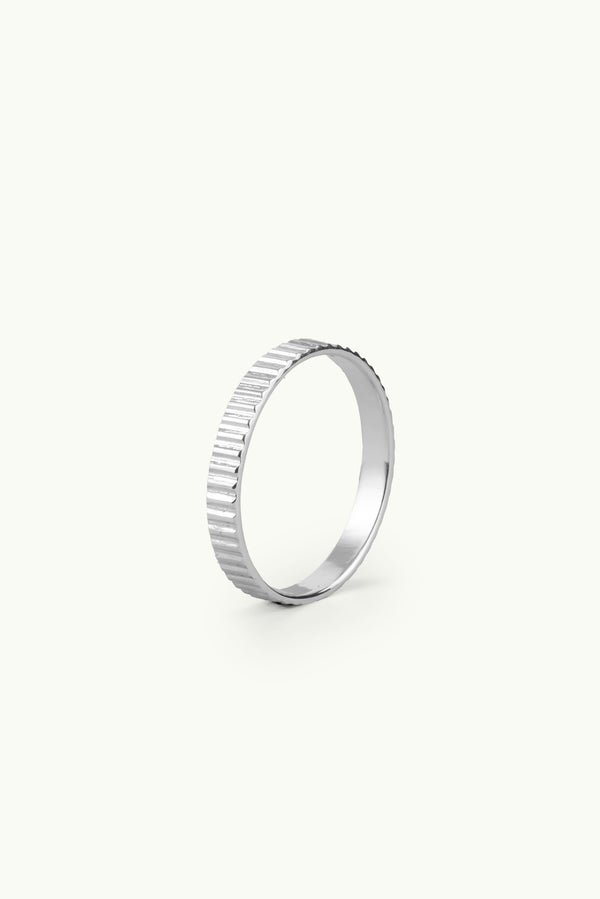 Gear Ring Silver