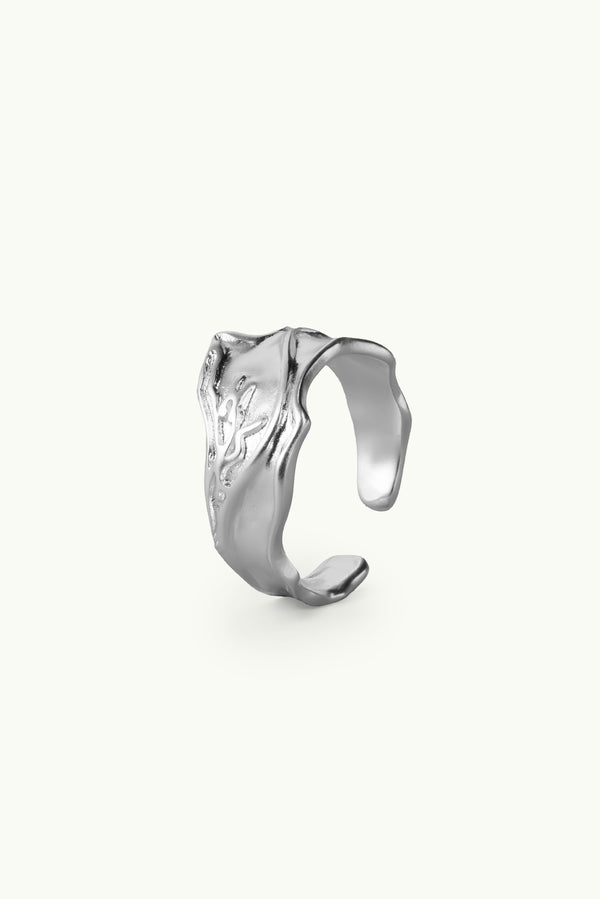 Rugged Multisize Ring Silver
