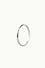 2mm Plain Ring Silver