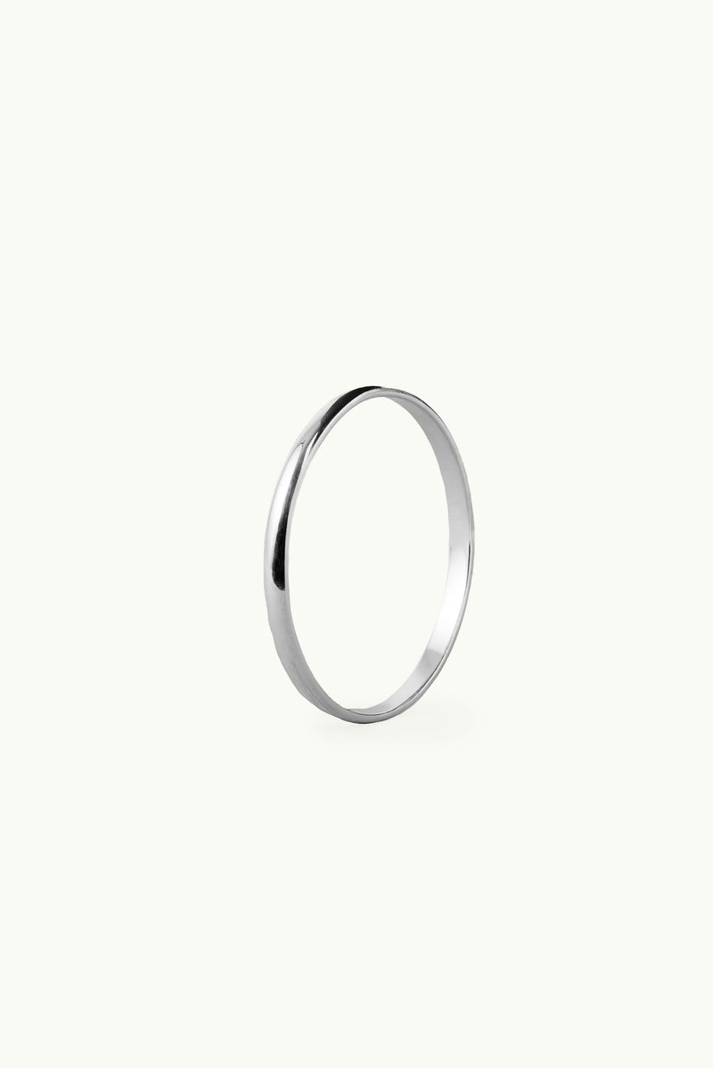 2mm Plain Ring Silver