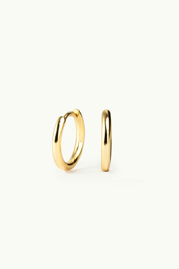 Small Hoop Earrings Gold