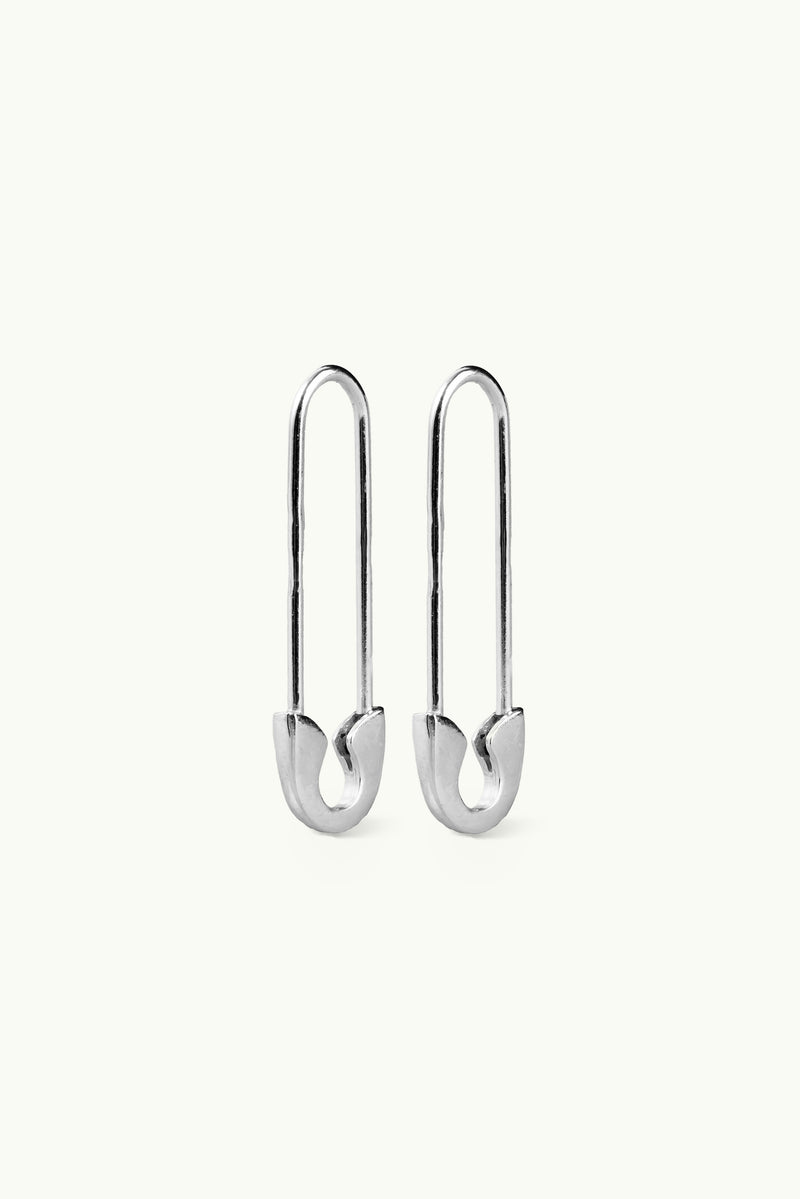 Pin Earrings Silver
