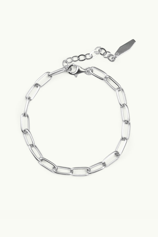 Link Chain Multisize Bracelet Silver
