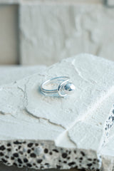 Bubble Loop Multisize Ring Silver