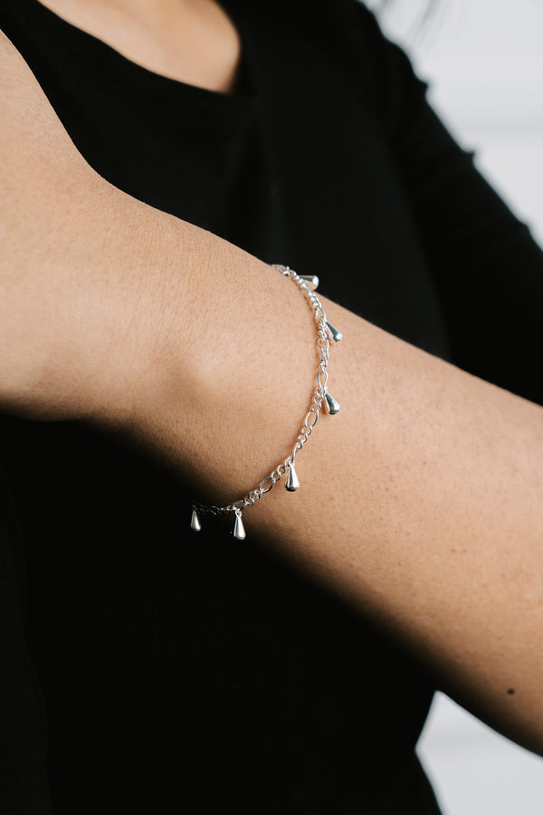 Drops Bracelet Silver