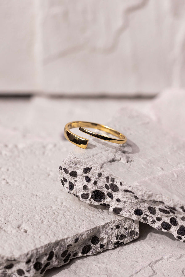 Plain Multisize Ring Gold