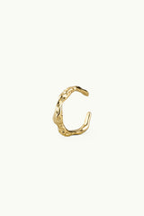 Molten Ear Cuff Gold