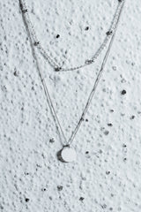 Double Necklace Silver