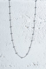 Bubble Gap Bubble Necklace Silver